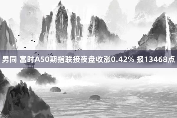 男同 富时A50期指联接夜盘收涨0.42% 报13468点
