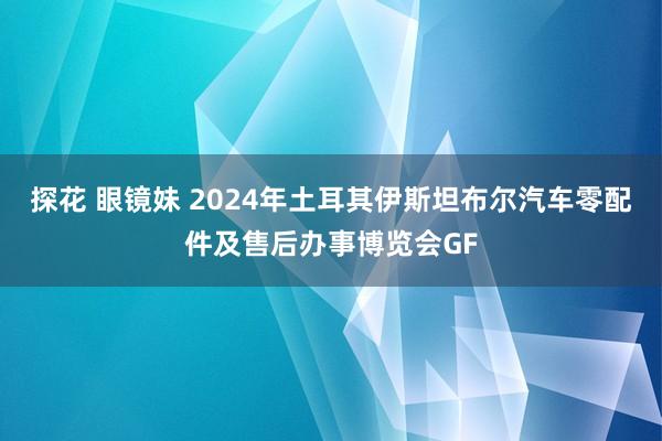 探花 眼镜妹 2024年土耳其伊斯坦布尔汽车零配件及售后办事博览会GF