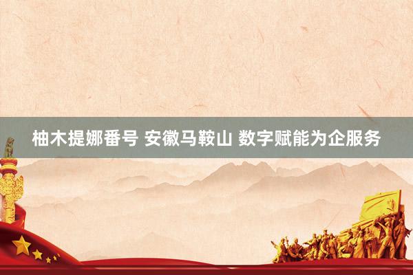 柚木提娜番号 安徽马鞍山 数字赋能为企服务